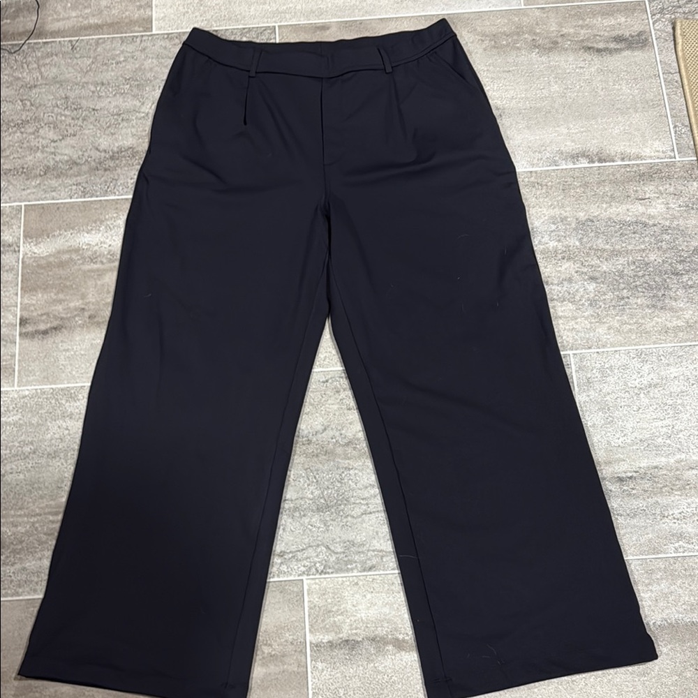 HALARA Women's Wide Leg Pants - Black